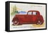 Rover 16 Sports Saloon-null-Framed Stretched Canvas