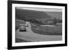 Rover of BN Wilmott and Jaguar SS of Dr AR Gray competing in the RAC Rally, 1939-Bill Brunell-Framed Photographic Print