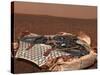Rover's Landing Site, the Columbia Memorial Station, at Gusev Crater, Mars-Stocktrek Images-Stretched Canvas