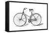 Rover Safety Bicycle, C1885-null-Framed Stretched Canvas