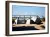 Row Boats Ocean Beach Fire Island NY-null-Framed Photo