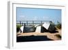 Row Boats Ocean Beach Fire Island NY-null-Framed Photo