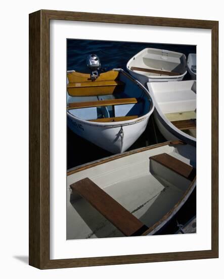 Row Boats V-Rachel Perry-Framed Photographic Print