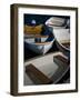 Row Boats V-Rachel Perry-Framed Photographic Print