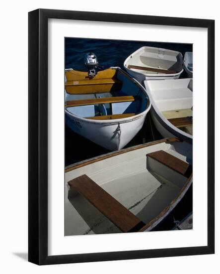 Row Boats V-Rachel Perry-Framed Photographic Print