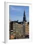 Row Houses and Oude Kerk Tower-Guido Cozzi-Framed Photographic Print