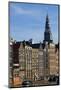 Row Houses and Oude Kerk Tower-Guido Cozzi-Mounted Photographic Print