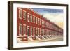 Row Houses, Baltimore, Maryland-null-Framed Art Print