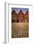 Row Houses in Bryggen-Jon Hicks-Framed Photographic Print