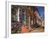 Row Houses in Fells Point Neighborhood, Baltimore, Maryland, USA-Scott T. Smith-Framed Photographic Print