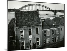 Row Houses with Bridge, Holland, 1960-Brett Weston-Mounted Photographic Print