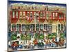 Row Houses-Bill Bell-Mounted Giclee Print