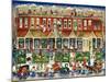 Row Houses-Bill Bell-Mounted Giclee Print