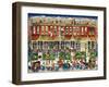 Row Houses-Bill Bell-Framed Giclee Print