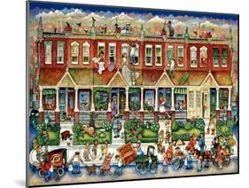 Row Houses-Bill Bell-Mounted Giclee Print