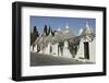 Row of 18th Century Trulli Houses in the Rione Monte District, Alberobello, Apulia, Italy-Stuart Forster-Framed Photographic Print