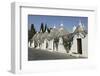 Row of 18th Century Trulli Houses in the Rione Monte District, Alberobello, Apulia, Italy-Stuart Forster-Framed Photographic Print