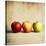 Row Of Antique Fruit-Tom Quartermaine-Stretched Canvas