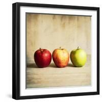 Row Of Antique Fruit-Tom Quartermaine-Framed Giclee Print