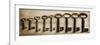 Row Of Antique Keys-Tom Quartermaine-Framed Premium Giclee Print