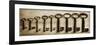 Row Of Antique Keys-Tom Quartermaine-Framed Giclee Print