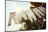 Row of Baseball Pants Hanging up to Dry-soupstock-Mounted Photographic Print