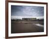 Row of Beach Houses-Clive Nolan-Framed Photographic Print