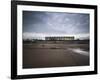 Row of Beach Houses-Clive Nolan-Framed Photographic Print