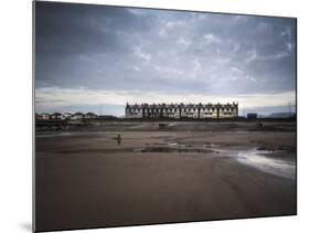 Row of Beach Houses-Clive Nolan-Mounted Photographic Print