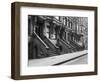 Row of Brownstones in New York-Philip Gendreau-Framed Photographic Print
