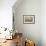 Row of Cactuses in the Flowerpots. Top View of Cactus Farm with Various Cactus Type. Cactus Have Th-bluedog studio-Framed Photographic Print displayed on a wall