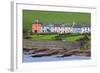 Row of Cottages at Roches Point, Whitegate Village, County Cork-Richard Cummins-Framed Photographic Print