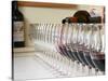 Row of Glasses for Tasting, Chateau Baron Pichon Longueville, Pauillac, Medoc, Bordeaux, France-Per Karlsson-Stretched Canvas