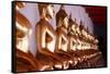 Row of golden Buddha statues, earth witness gesture, Wat Pho (Temple of the Reclining Buddha)-Godong-Framed Stretched Canvas