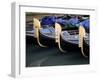 Row of Gondolas, Venice, Veneto, Italy-Sergio Pitamitz-Framed Photographic Print