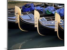 Row of Gondolas, Venice, Veneto, Italy-Sergio Pitamitz-Mounted Photographic Print
