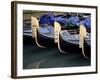 Row of Gondolas, Venice, Veneto, Italy-Sergio Pitamitz-Framed Photographic Print