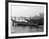 Row of Gondolas-Toula Mavridou-Messer-Framed Photographic Print