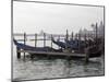 Row of Gondolas-Toula Mavridou-Messer-Mounted Photographic Print