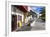 Row of Houses at the Avenida Maritima, Balcony Houses, La Palma-Gerhard Wild-Framed Photographic Print