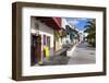 Row of Houses at the Avenida Maritima, Balcony Houses, La Palma-Gerhard Wild-Framed Photographic Print