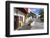 Row of Houses at the Avenida Maritima, Balcony Houses, La Palma-Gerhard Wild-Framed Photographic Print