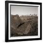 Row of Moai statues, Easter Island, Chile-null-Framed Photographic Print