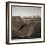 Row of Moai statues, Easter Island, Chile-null-Framed Photographic Print