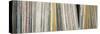 Row of Music Records, Germany-null-Stretched Canvas
