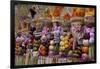 Row of Offerings at Pura Samuan Tiga Temple, Bedulu, Bali, Indonesia-Jaynes Gallery-Framed Photographic Print