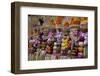 Row of Offerings at Pura Samuan Tiga Temple, Bedulu, Bali, Indonesia-Jaynes Gallery-Framed Photographic Print