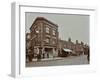 Row of Shops in Lea Bridge Road, Hackney, London, September 1909-null-Framed Premium Photographic Print