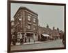 Row of Shops in Lea Bridge Road, Hackney, London, September 1909-null-Framed Photographic Print