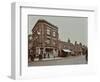 Row of Shops in Lea Bridge Road, Hackney, London, September 1909-null-Framed Photographic Print